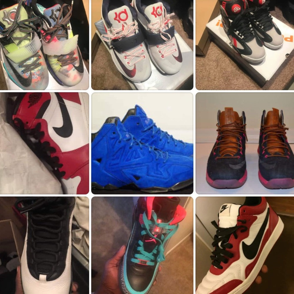 Air Jordan’s, rebooks, adidas for sale